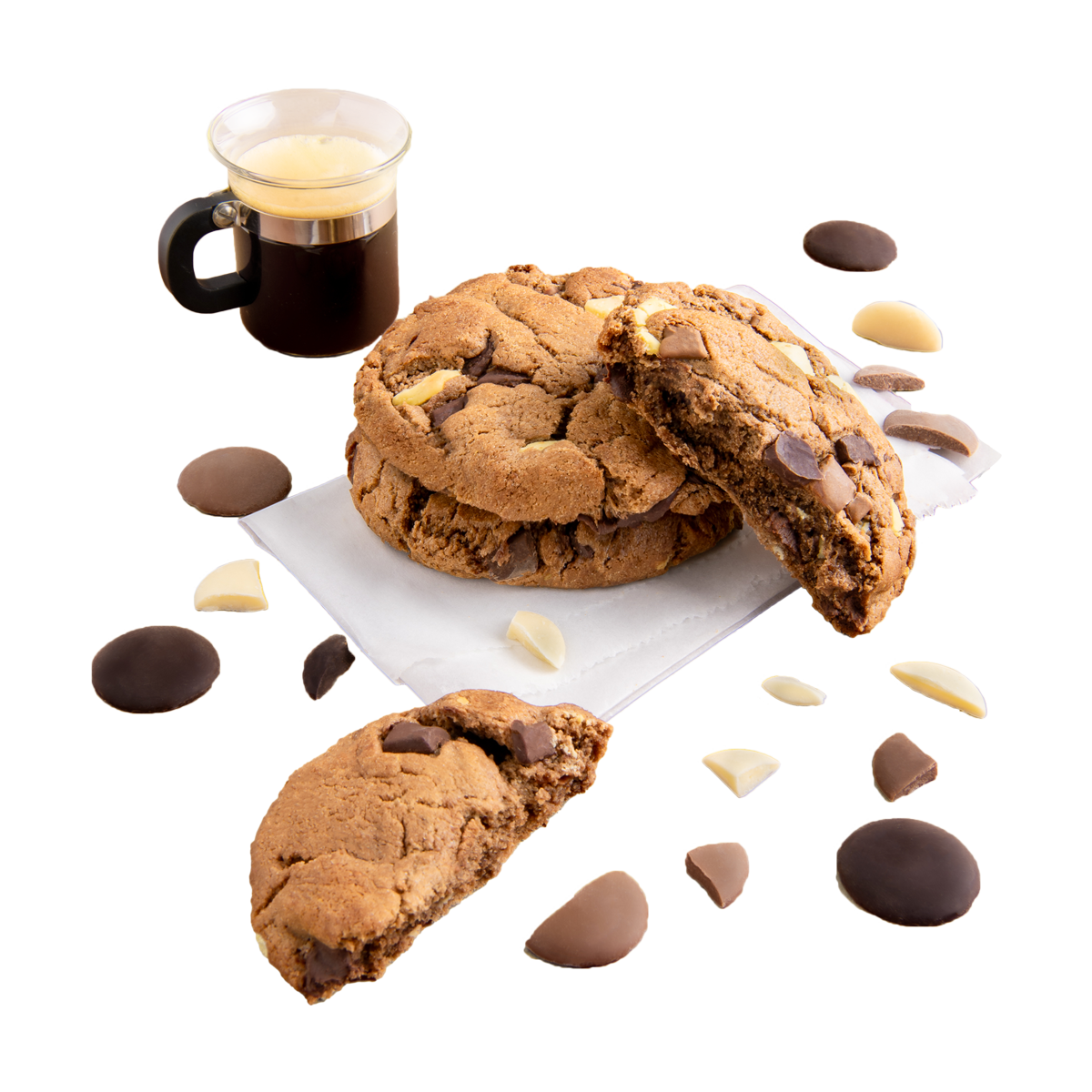 Cookcy 3 chocolats